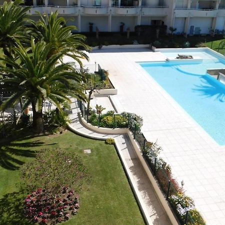"T2 "Antibes Les Pins 3" Air Conditionned Sea View With Parking And Pool"アパートメント エクステリア 写真