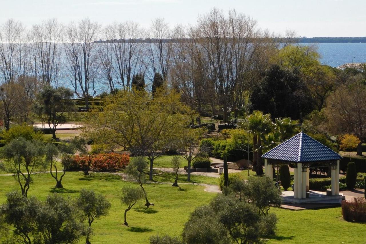 "T2 "Antibes Les Pins 3" Air Conditionned Sea View With Parking And Pool"アパートメント エクステリア 写真