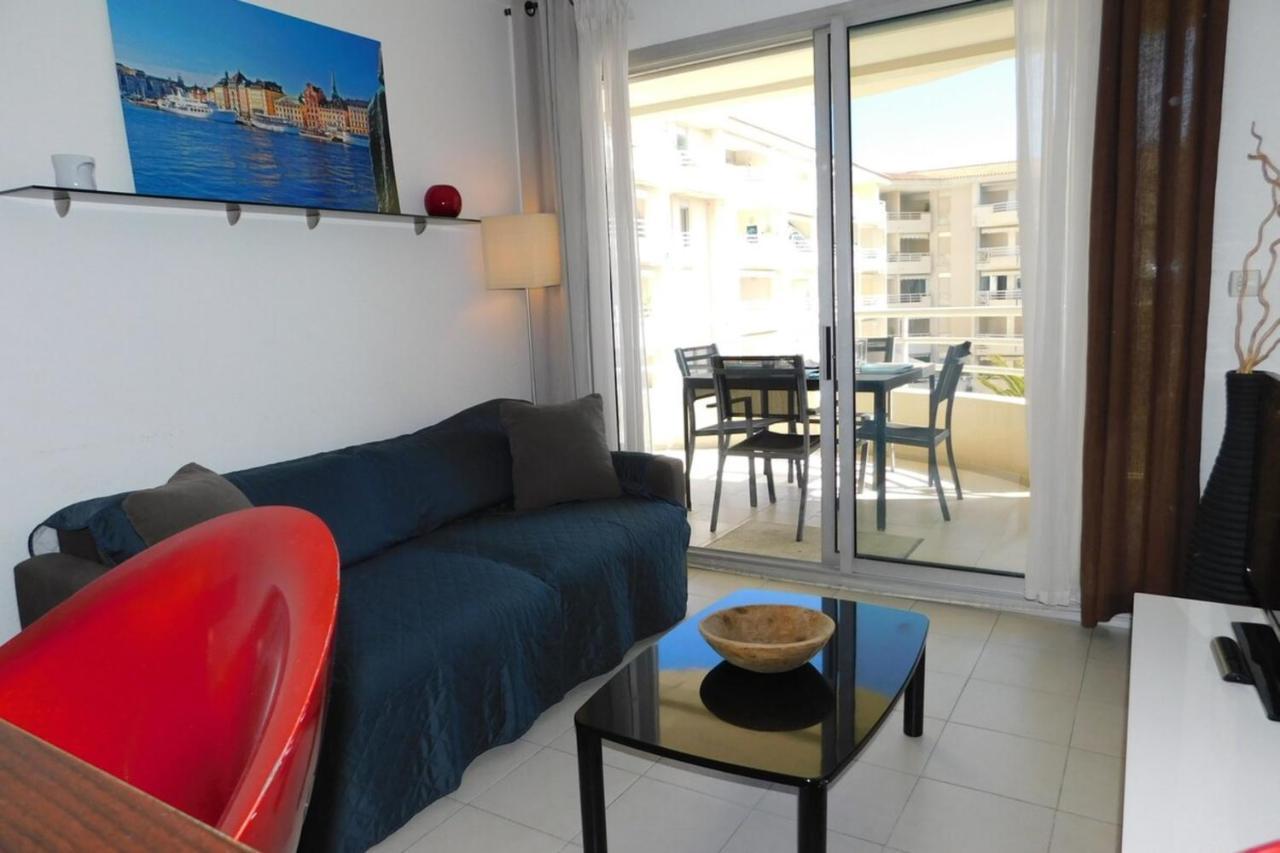 "T2 "Antibes Les Pins 3" Air Conditionned Sea View With Parking And Pool"アパートメント エクステリア 写真